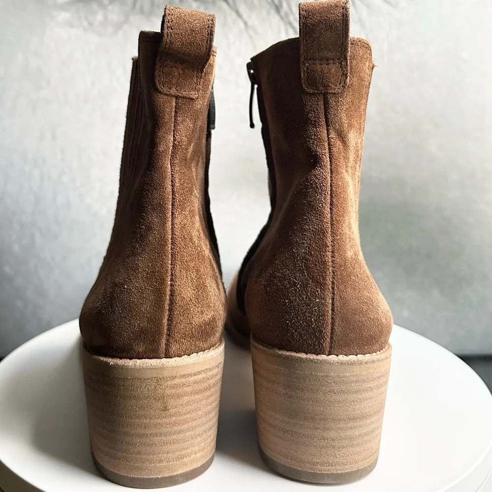 🌸PAUL GREEN🌸 Sante Zip Suede Bootie Size: 7.5UK - Picture 8 of 11